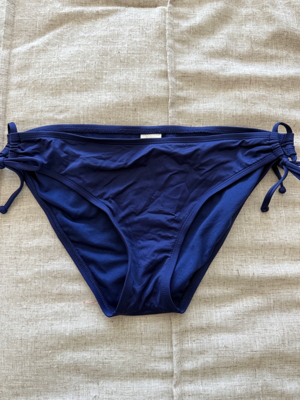 Mossimo Supply Co. Navy Blue Bikini Bottom with Side Ties